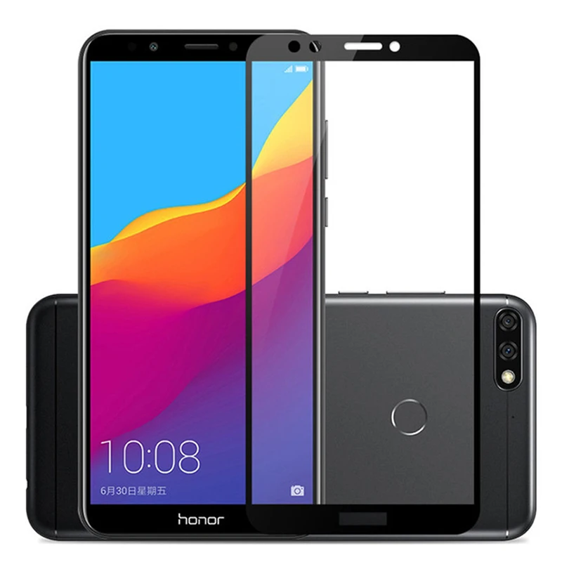 Защитное стекло закаленное для Huawei Honor 7a 7c pro|Защитные стёкла и плёнки| |
