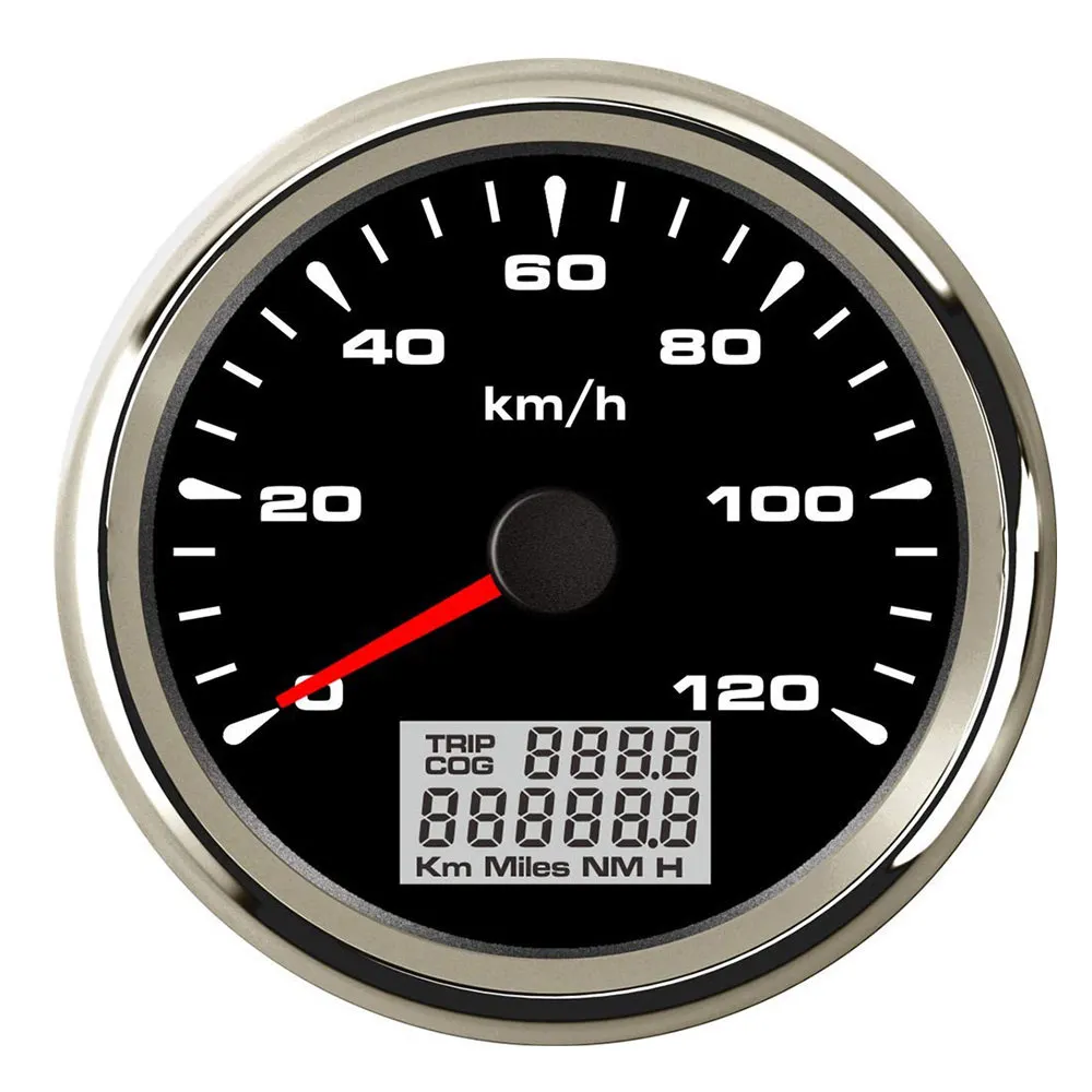 Датчик скорости для автомобилей и лодок 7 цветная подсветка 120 км/ч 200 GPS подходит