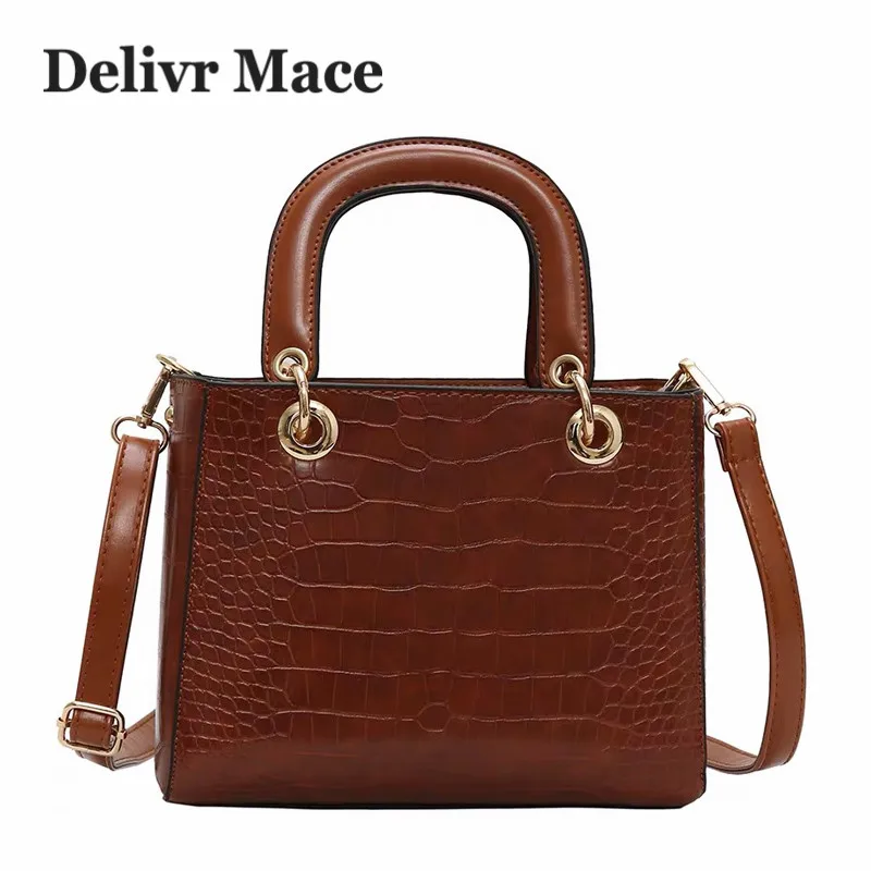 

Women Leather Handbags 2019 Casual Stone Shoulder Crossbody Bags For Women Bolso Mujer Female Handbags Lady Handbag Women Luxury