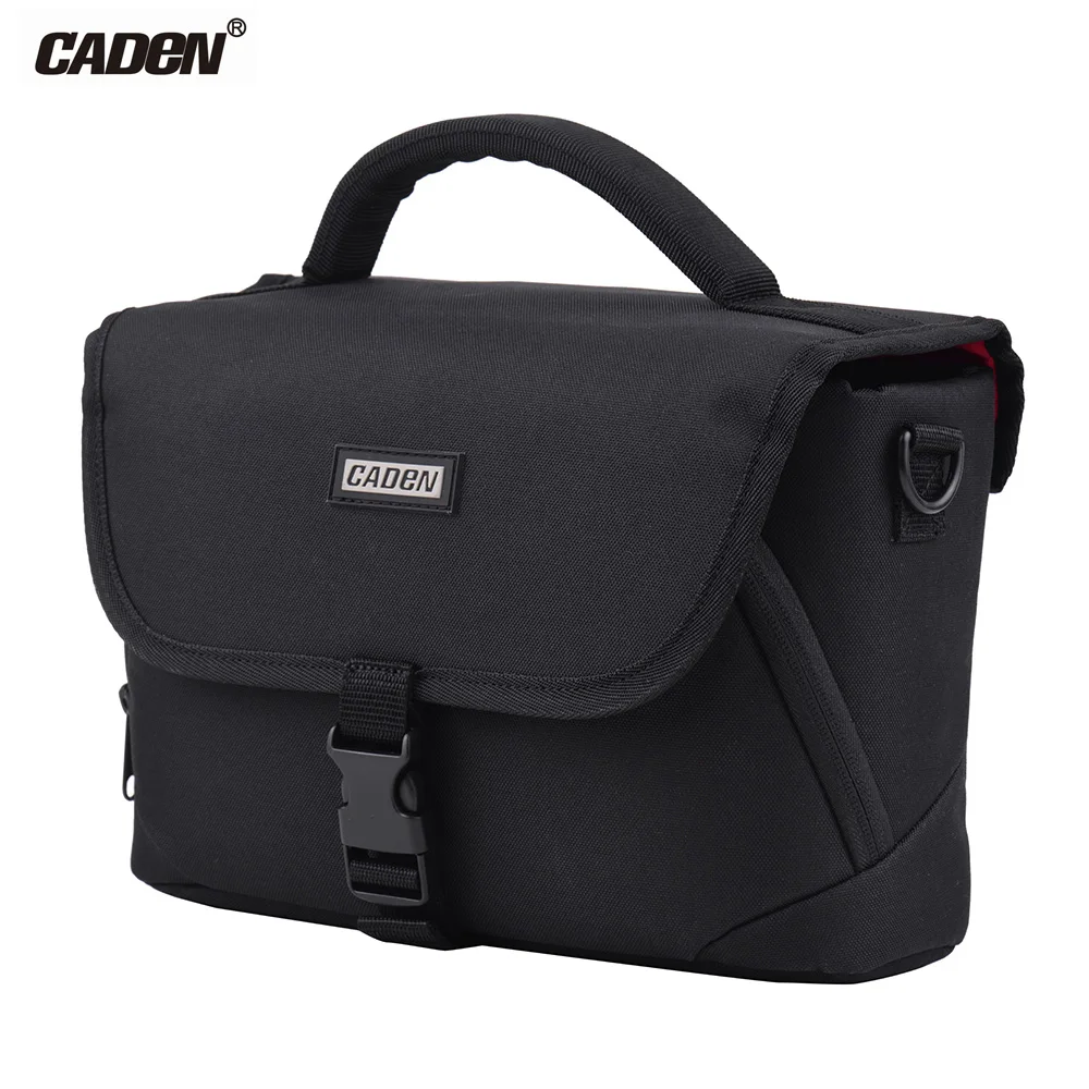 CADEN Zippered Design Shockproof Padded Camera Bag for Nikon Canon Sony