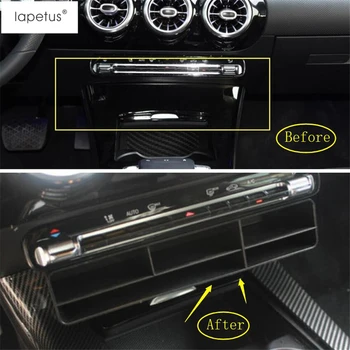 

Lapetus Accessories Fit For Mercedes-Benz B W247 Class 2019 2020 Central Storage Container Multifunction Box Molding Cover Kit