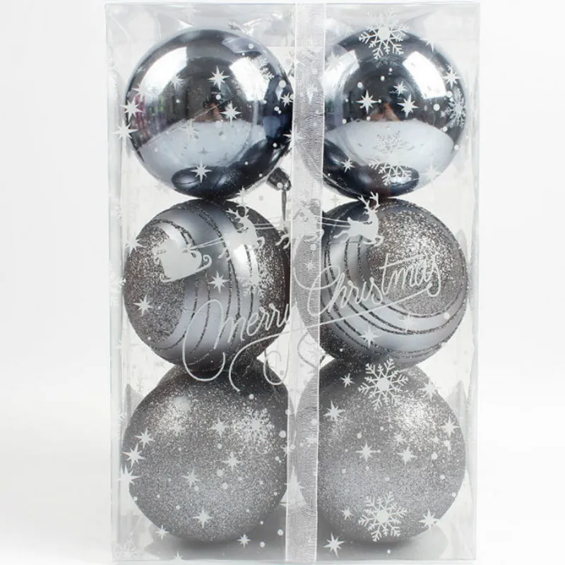 Горячая 12 шт./компл. Ёлочные шары украшения Xmas елочные игрушки Новогодний бал