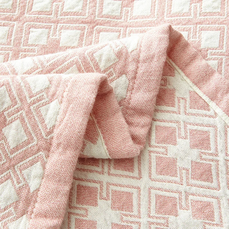 Японское стильное Хлопковое одеяло, летнее мягкое одеяло, машинная стирка, летнее одеяло, одиночное двойное одеяло для кровати