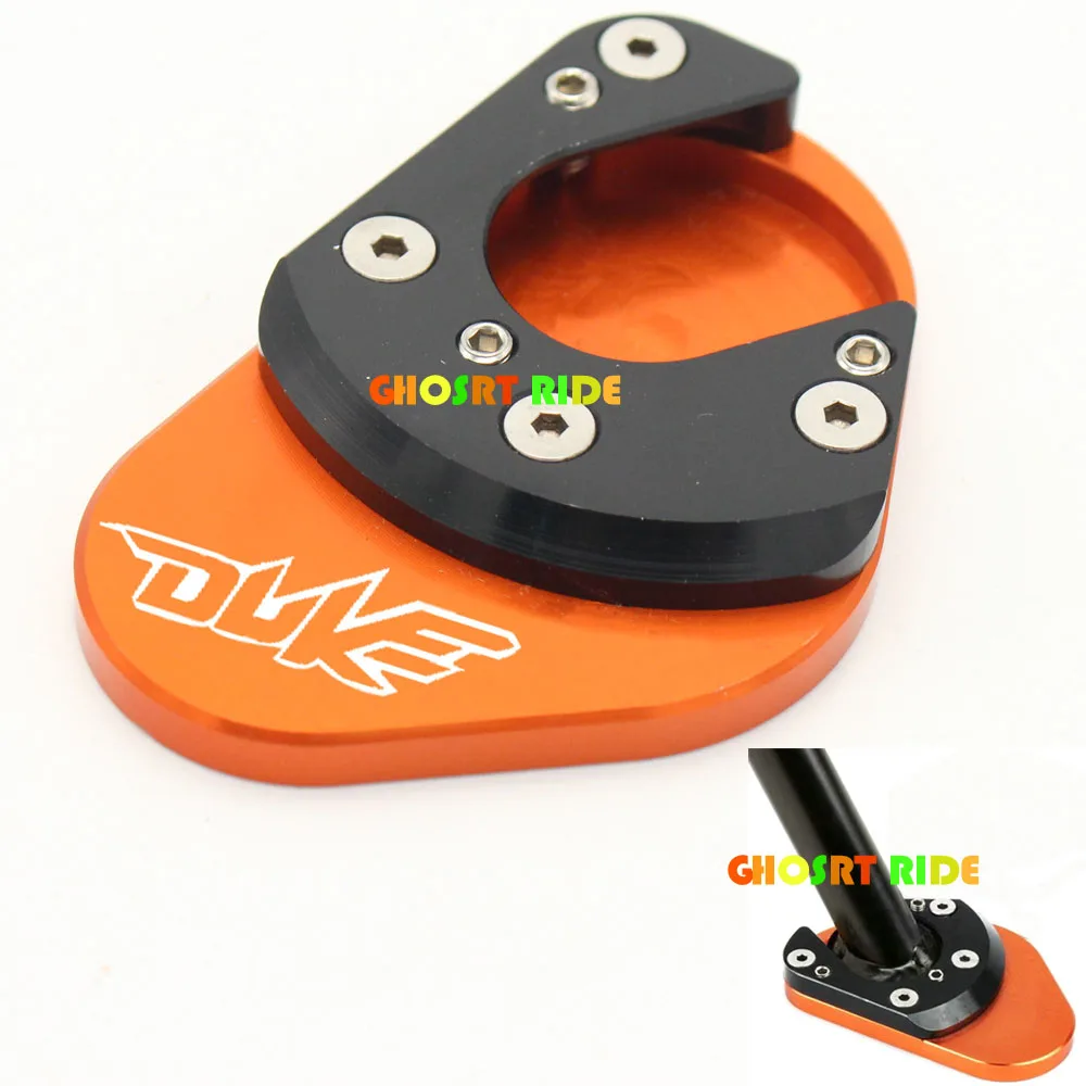 Выдвижная подставка с ЧПУ для KTM Duke RC 125 200 390 Enduro Supermoto SM SMC Adventure 690 950 990|Накладки и