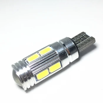 

1PCS T10 LED 194 W5W 10 SMD 5630 LED Light Canbus Parking Car Auto T10 LED Car Side Light Bulb No Error led Light 12V