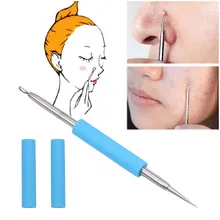BearPaw Acne Remover Needle 1pcs Facial Acne Pimple Extractor Blackhead Remover Tool Comedone pimple remover stainless steel BearPaw Acne Remover Needle 1pcs Facial Acne Pimple Extractor Blackhead Remover Tool Comedone pimple remover stainless steel