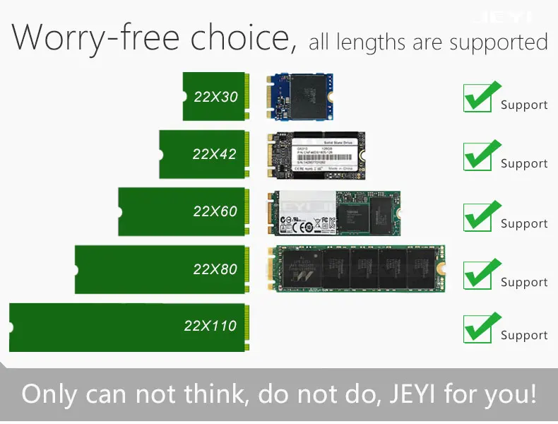 M.2 NVMe SSD NGFF к PCIE X4 адаптер M ключ B ключ двойной интерфейс карты все размеры m2 карты адаптер Поддержка PCI Express x4 2230-22110