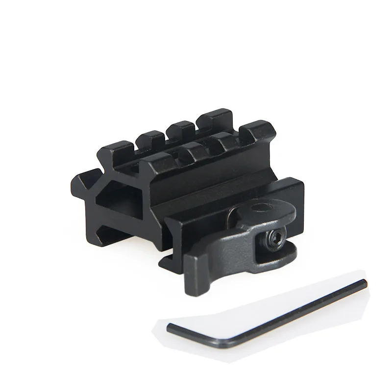 PPT Aluminum Black 21.2MM Rail Panel QD Scope Mount For Outdoor Hunting PP22-0221 | Спорт и развлечения