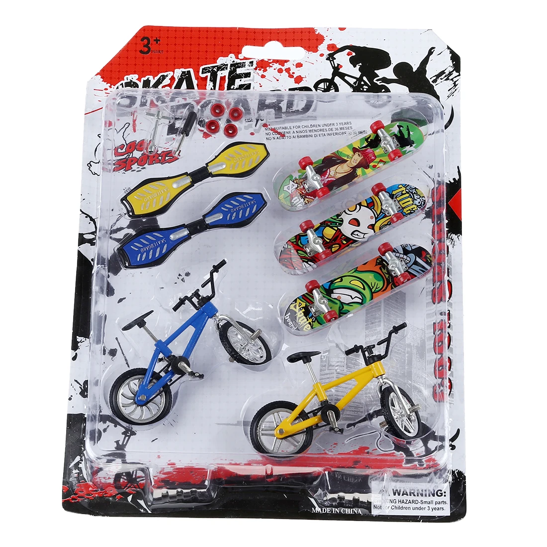 

ABWE Best Sale Mini Finger Sports Skateboards with Endoluminal Metallic Stents/educational Finger Toy