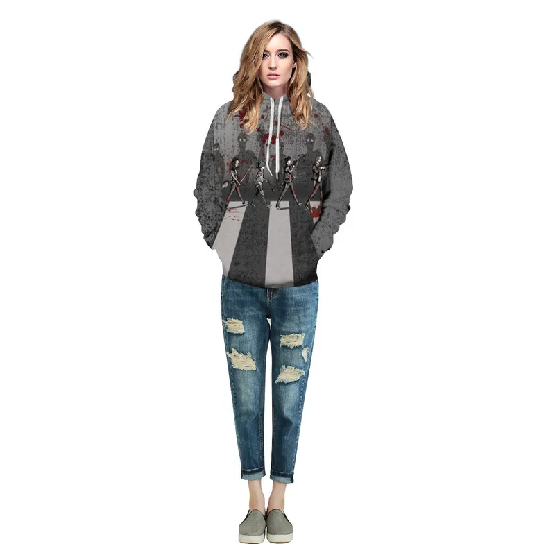 Fans Wear Halloween 3D Printed Hoodies for Young I'm Fine Women Sweatshirts House Men Cosplay Hoodie