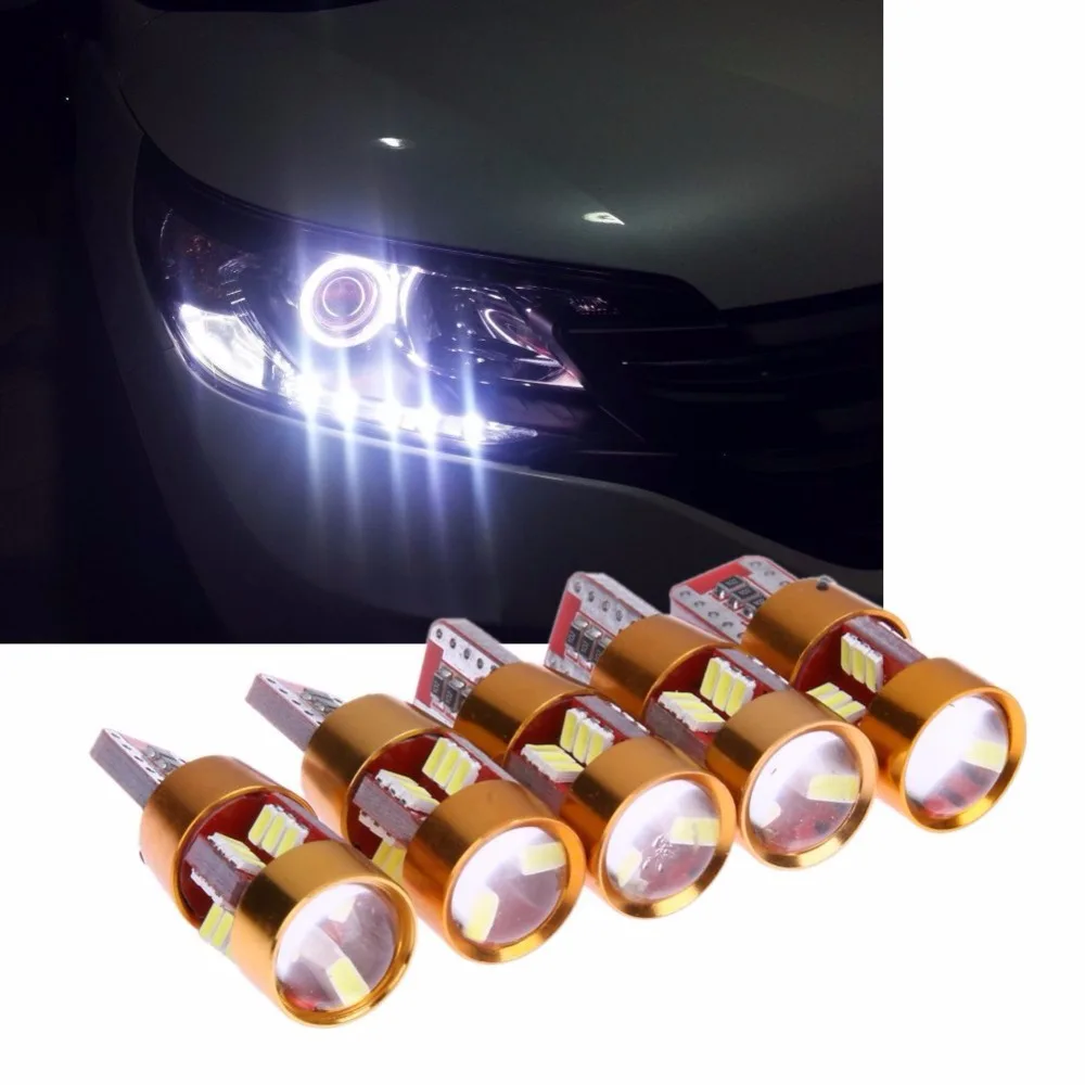 

Kit 4 Lampada Pingo T10 Canbus Canceller 27 Leds Com Projetor branco fresco 6000K