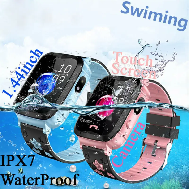

Kinder LBS-Telefon Armbanduhr Children Bluetooth Smart Watch SIM Card For Kids Tracker Phone Watch With Camera