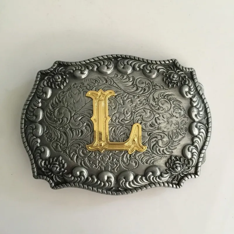 Initial Belt Buckles A B C D E F G H I J K L M N O P Q R S T U V W X Y Z WESTERN