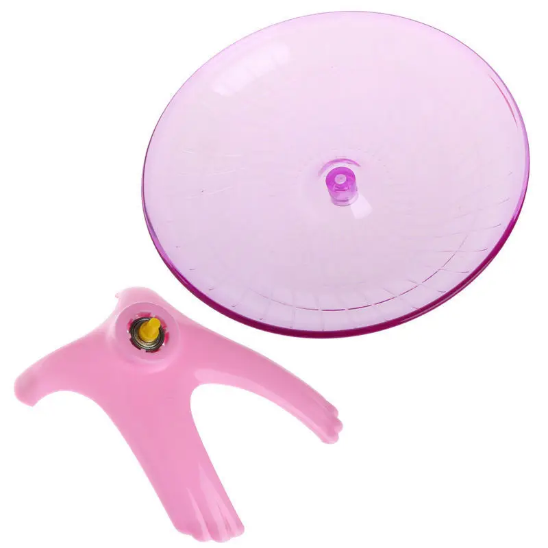 Нескользящий диск для бега летающая тарелка колесо для упражнений маленькое животное хомяк беговое колесо