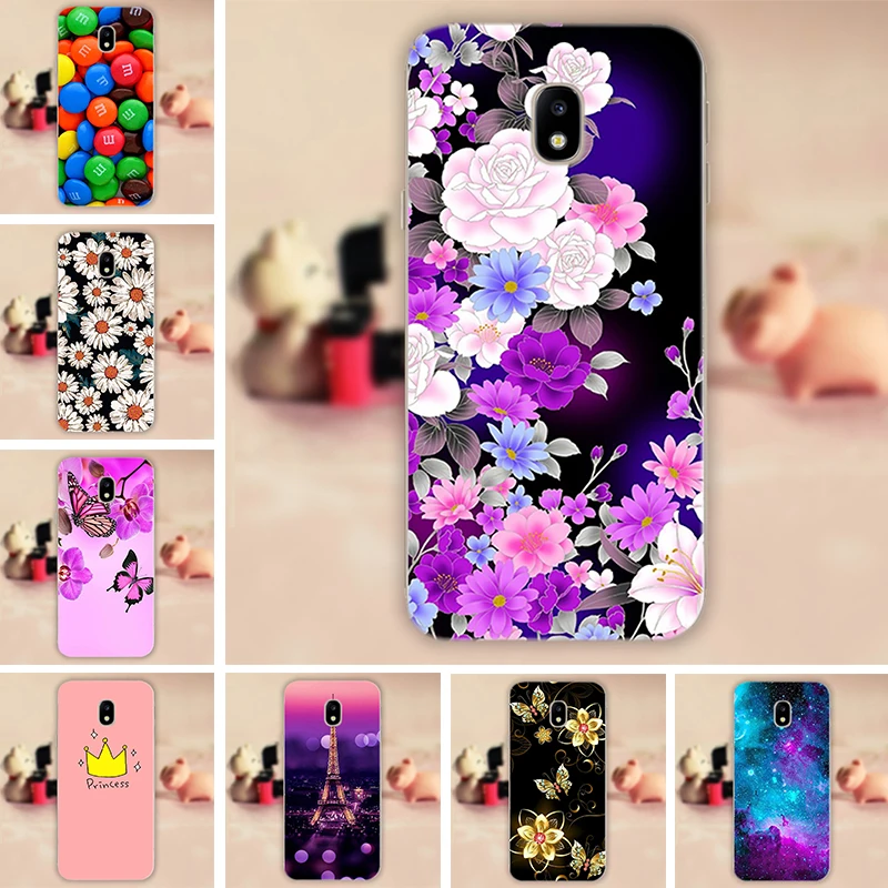 

Case FOR Samsung J3 2017 J330 J330F 5.0" Bumper TPU Cover Silicone Soft Funda FOR Samsung Galaxy J 3 2017 Back Case Coque