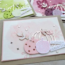 

GJCrafts 10Pcs/lot 14*14cm 2018 New Clear Stamps For Scrapbooking Card Making Rubber Clear Stamps Halloween Patterned Pumpkins