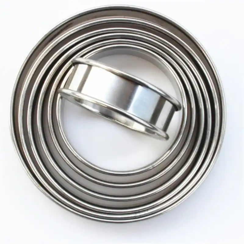 6cm 20cm English Muffin Rings tart ring pie ring pie circle tartlet