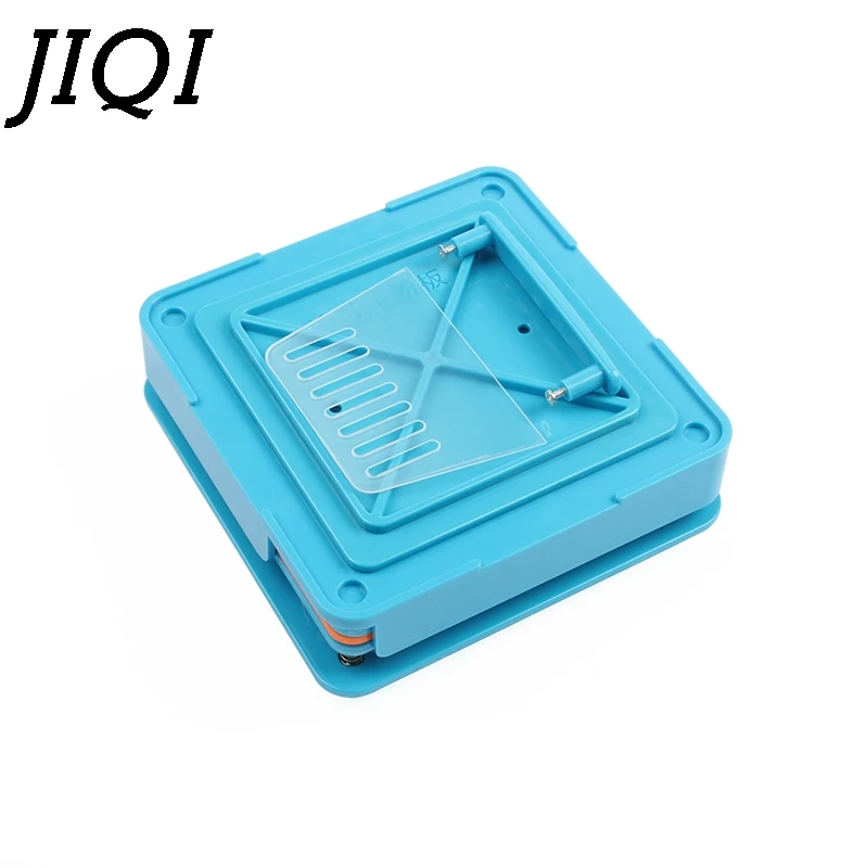 JIQI 100 Holes Manual Capsule Filling Machine #0 Pharmaceutical Capsules Maker for DIY medicine Her