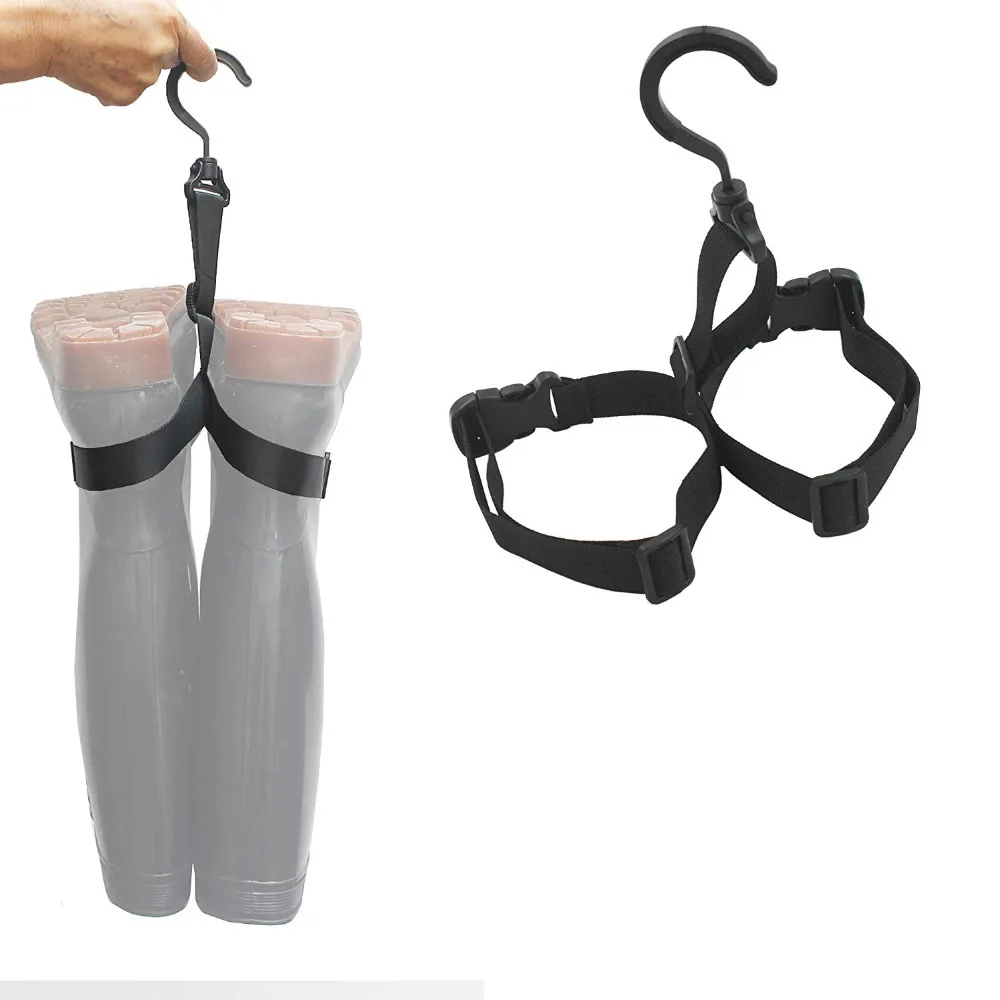 

2 Fishing Wader Boot Hanger For Drying Waders or Storage - No Wader Boots - For Long Wader Boots
