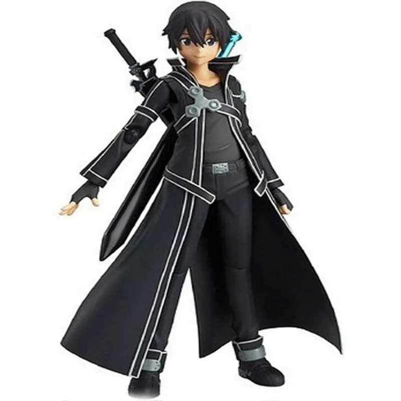 Аниме Меч 14 см искусство онлайн kirigaya kazuto S.A.O Kirito ПВХ экшн фигурка модель кукла