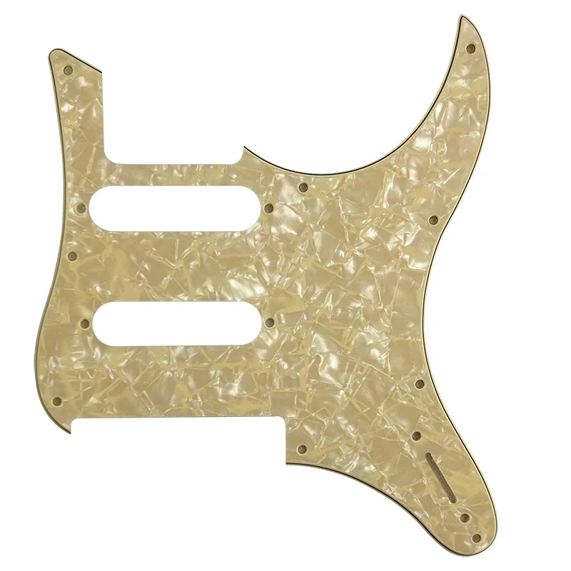 Pleroo Custom гитарные Запчасти-для PACIFICA 112 в электрическая гитара Pickguard, 4Ply Крем pearl