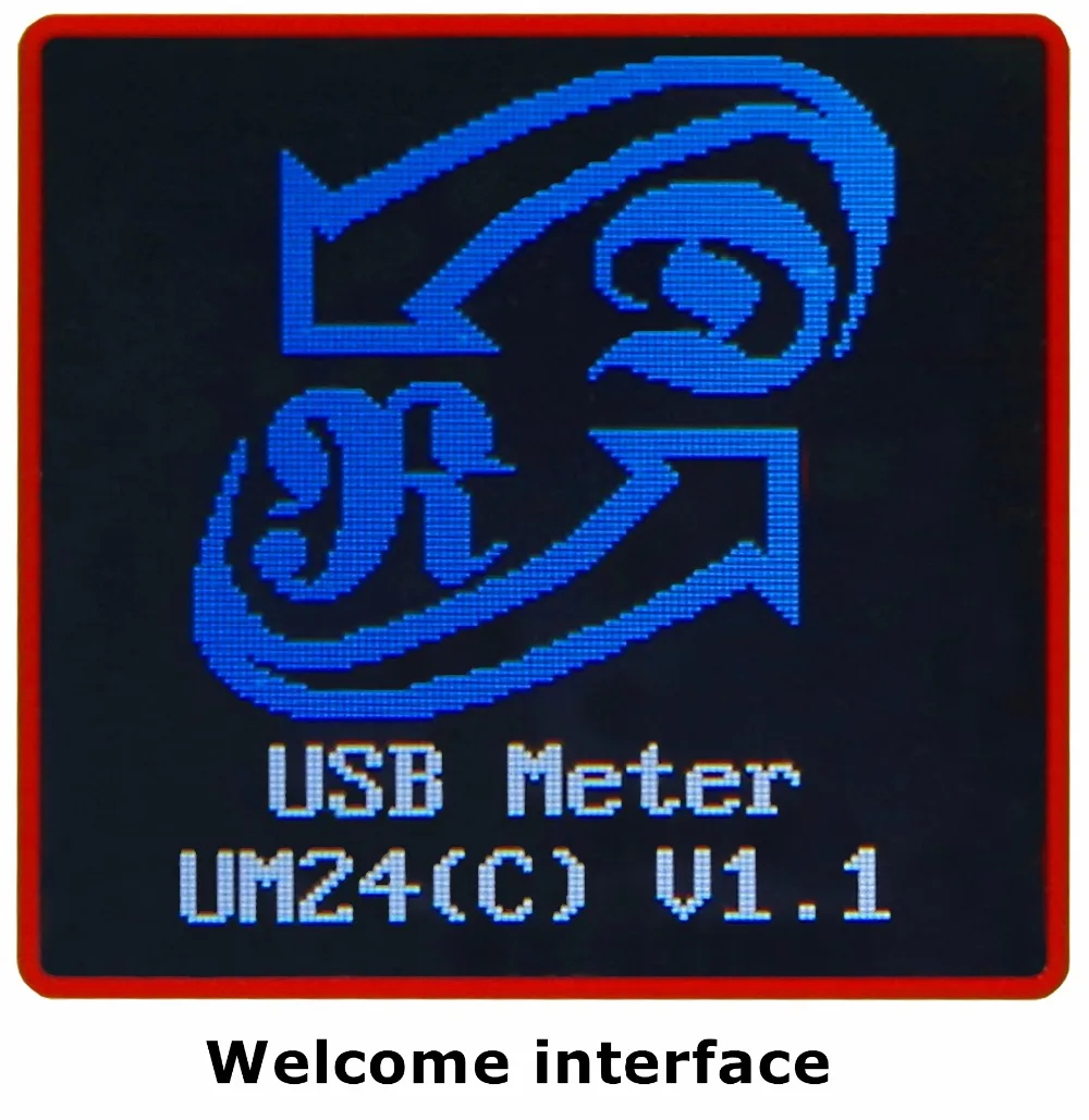 UM24 UM24C USB 2,0 цветной ЖК-тестер voltaje corriente meter voltimetro amperimetro bateria medida resistencia del cable