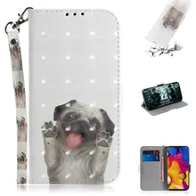 

HYAIZLZ Q8 2018 Case for LG Q Stylo 4 Q8 2018 Cover 3D Painted Leather Stand with Card Slots Case for LG V40 THINQ Fundas