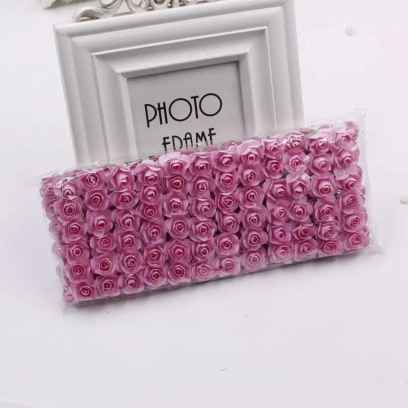 VINAMIT 144 mini cute pink paper handmade artificial flowers for wedding decoration DIY gift wreath scrapbooking crafts floral VINAMIT 144 mini cute pink paper handmade artificial flowers for wedding decoration DIY gift wreath scrapbooking crafts floral