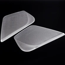 2 шт. алюминиевый сплав Автомобильная боковая передняя дверь аудио динамик Накладка для Audi A6 автомобильные аксессуары