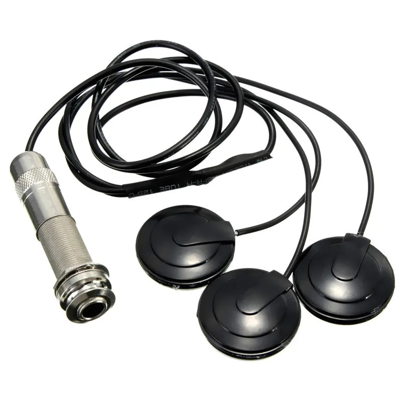 Universal Transducer 6.35mm Pickup Piezo 3 Transducer For Acoustic