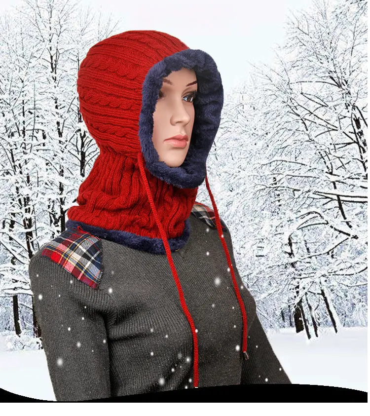 Knitted Hat beanie men hat winter hats for women men winter cap men women winter hat gorros hombre invierno Skullies Beanies (3)