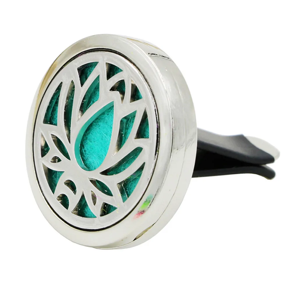 

Lotus Tree Of Life Car Outlet Perfume Diffuser Auto Perfume Clip Vent Air Freshener Essential Oil Diffuser Stink In The Car #YL1