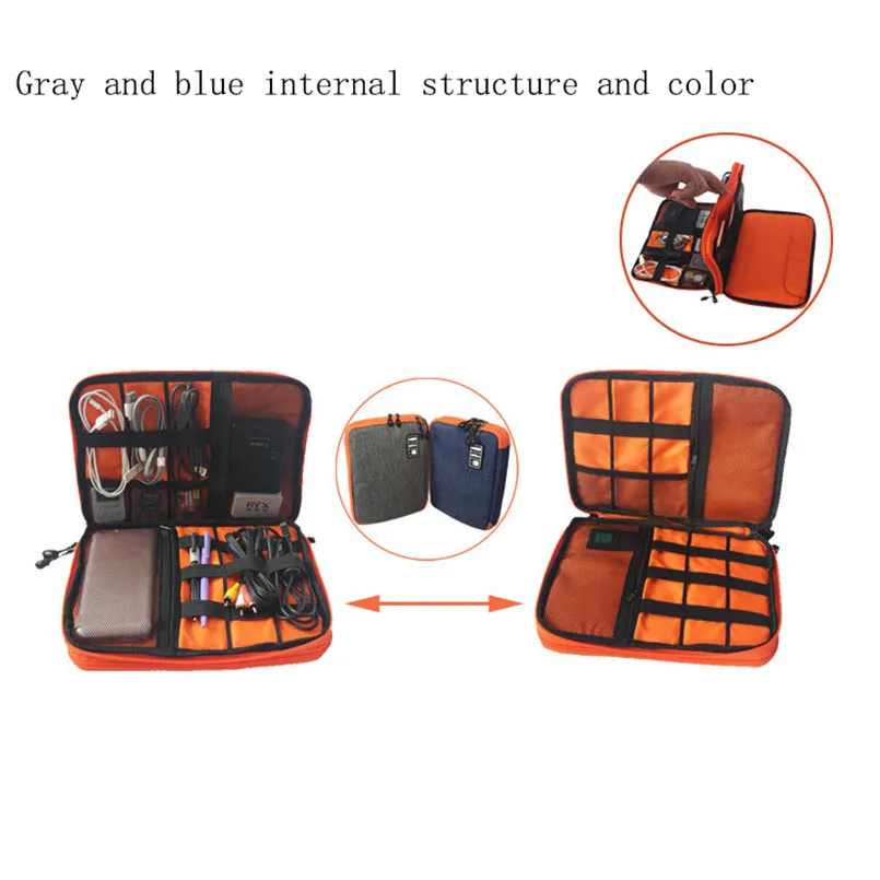 Viajes Organizador portátil Digital accesorios Gadget dispositivos Organizador de cargador de Cable USB bolso caso de almacenamiento de Cable Organizador personalizado Cable bolsa Viajes Organizador portátil Digital accesorios Gadget dispositivos Organizador de cargador de Cable USB bolso caso de almacenamiento de Cable Organizador personalizado Cable bolsa