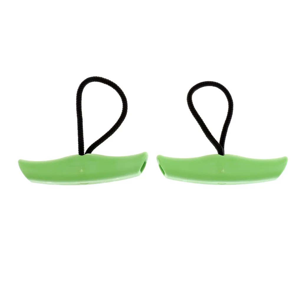 2 Pieces Nylon Safety Toggle Carry Handle Grip for Sit on Top Fishing Angling Kayak Canoe Kayak Canoe Toggle Handle