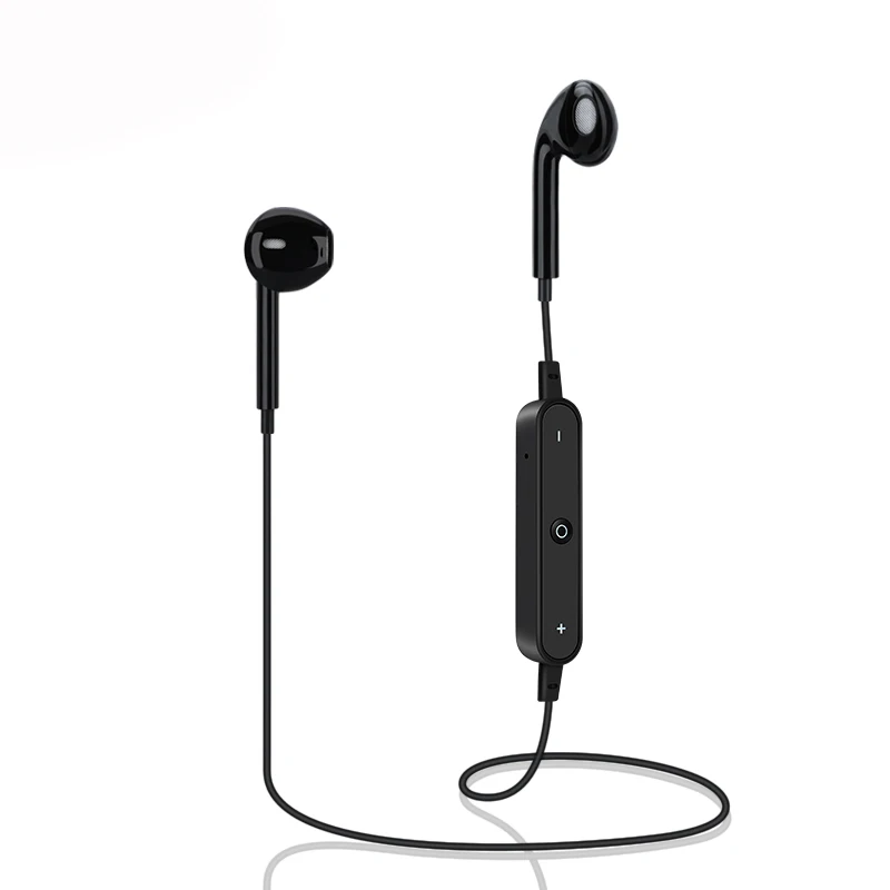 Беспроводные Bluetooth наушники V4.2 спортивные басовые шейные вкладыши с микрофоном
