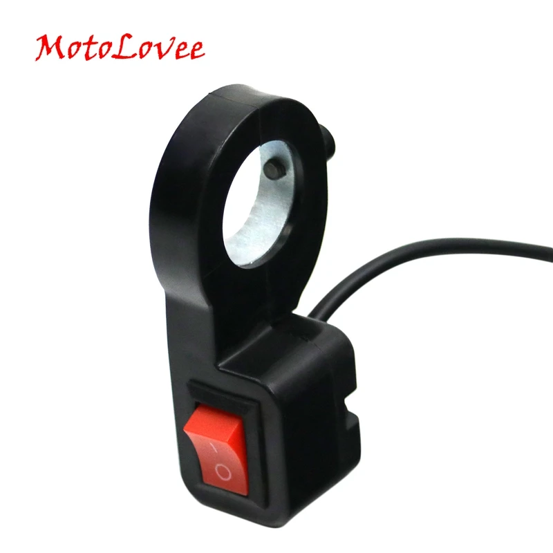 Motolovee 22 мм 7/8 &quotпереключатель на руль мотоцикла светильник противотуманный стоп