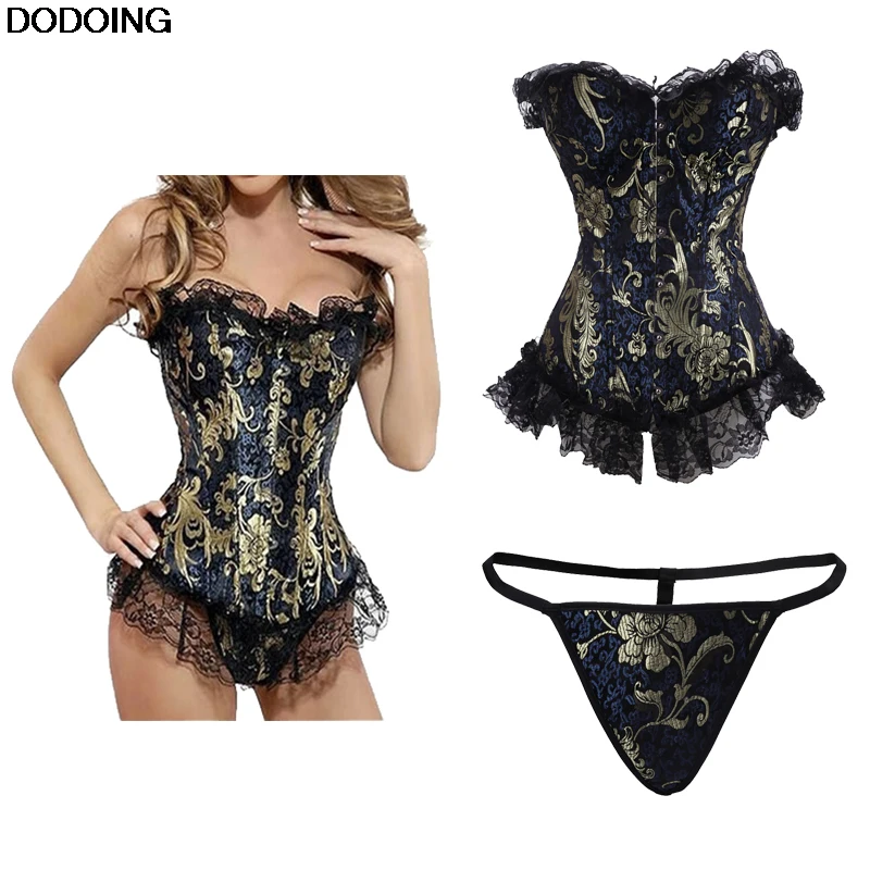 Lace Female Sexy Corset Overbust Bustier Waister Slim Loss Weight Body Shaper Bust Waist Corsets Women Beauty Chinese Style HOT