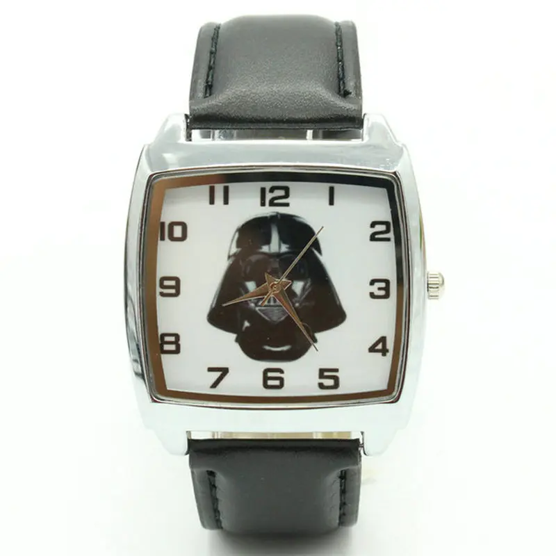 

2018 Free Shipping Wholesale Star Wars Darth Vader Fashion Wrist square Watch