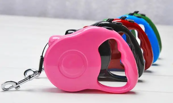 S/L size pink blue cheap pet product top quality automatic extending dog leash flexible nylon for large dogs | Дом и сад