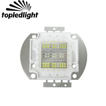

Topledlight Customized 60W High Power Colorfull Aquarium Fish Tank Led Emitter Lamp Light White + Red +Green + UV 420NM Led Bulb