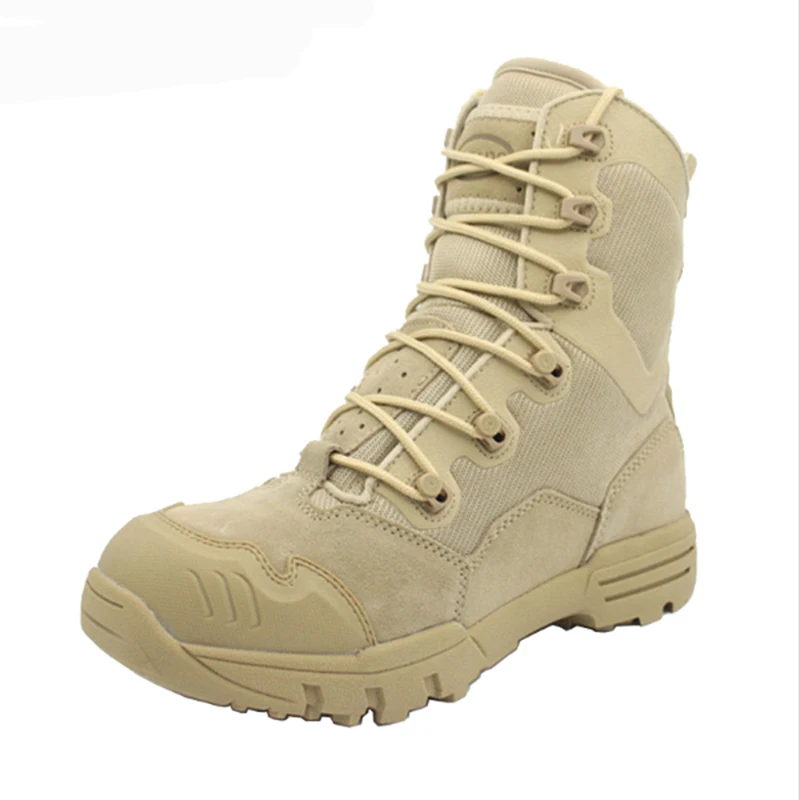 Winter Men Military Boots Leather Special Force Desert Tactical Combat Army Boots Men's Safty Work Shoes