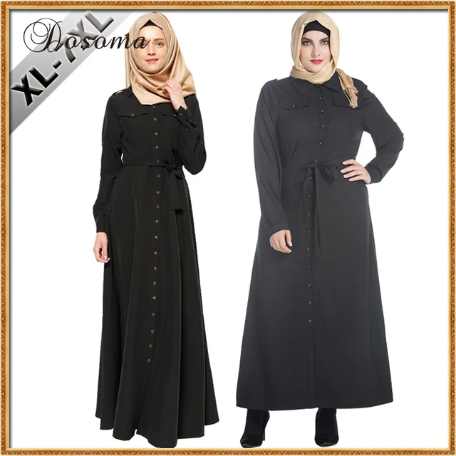 Xl 7xl Muslim Abaya Dress On Shirt Long Burka Bodycon Linen Xl 7xl Muslim Abaya Dress On Shirt Long Burka Bodycon Linen Thobe Ic Turkish Instant