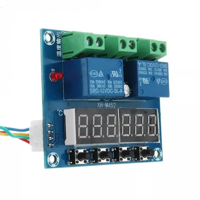 Módulo de controlador de umidade temperatura display