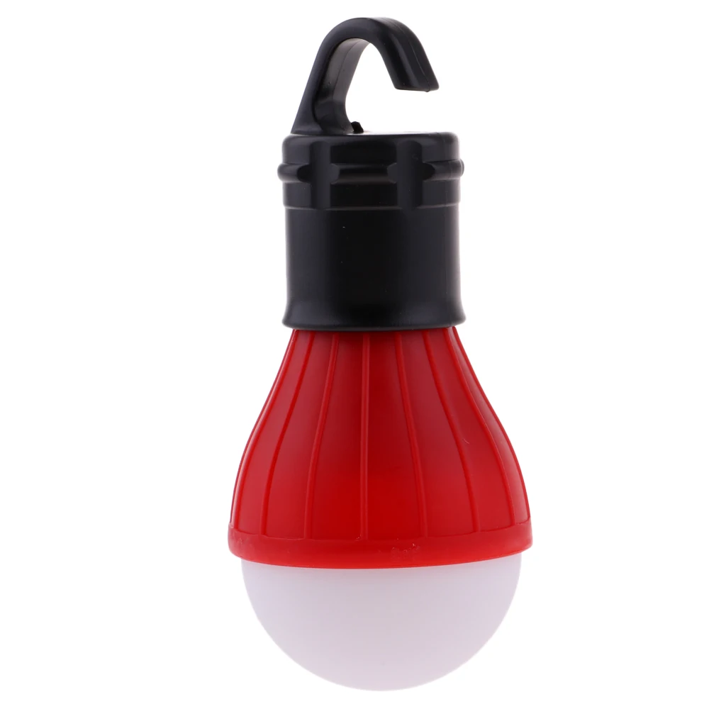 

Portable ABS Camping Tent 3 LED Hanging Lantern Outdoor Fishing 3 modes Lamp Light Bulb - 3 color available Mountaineering