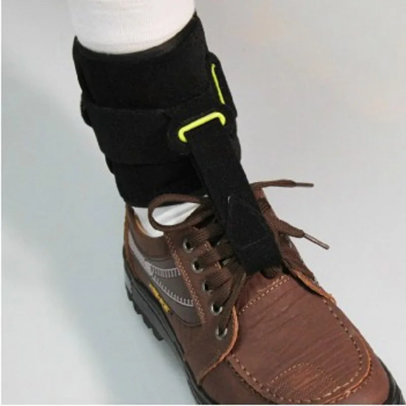 Universal Adjustable Ankle Foot Orthosis Drop Brace Bandage Strap for Plantar Fasciitis DM 19ING