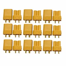 400 Pcs Above XT30 Male Female Bullet Connector Update Plug For RC Plane Lipo font b
