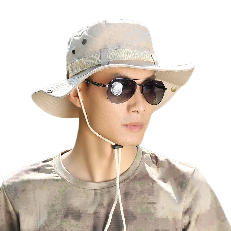 2019 Fashion Men Sun Hats Fashion Summer Beach Fisherman Hats Outdoor