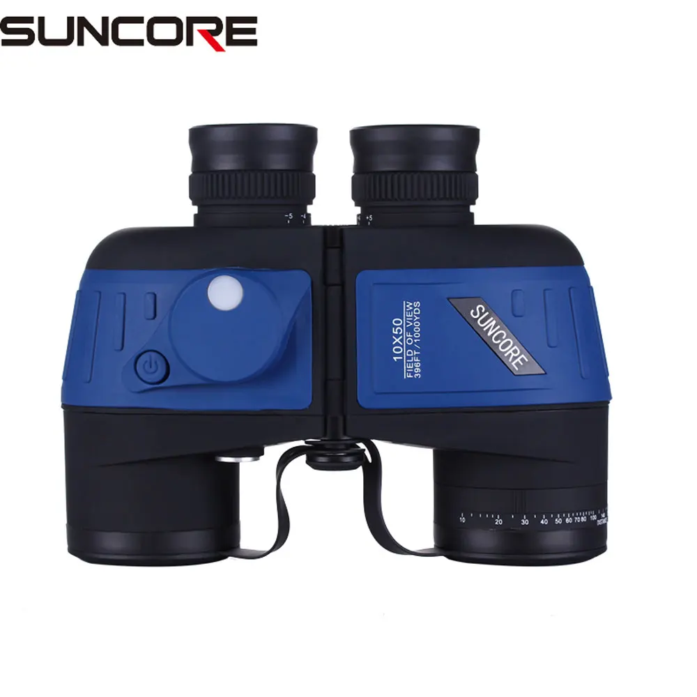 SUNCORE Marine binocular 10X50 marin nautical waterproof military binoculars with reticle