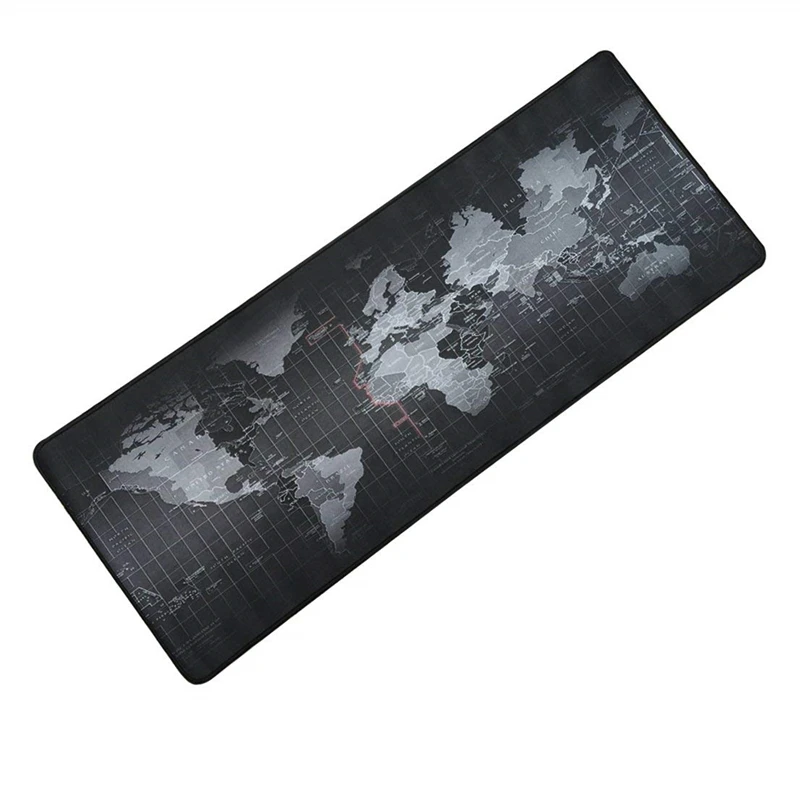  Large Gaming Mouse Pad Control Version The World Map Mouse Mat Desk Pad Keyboard Pad Game Mousepad 