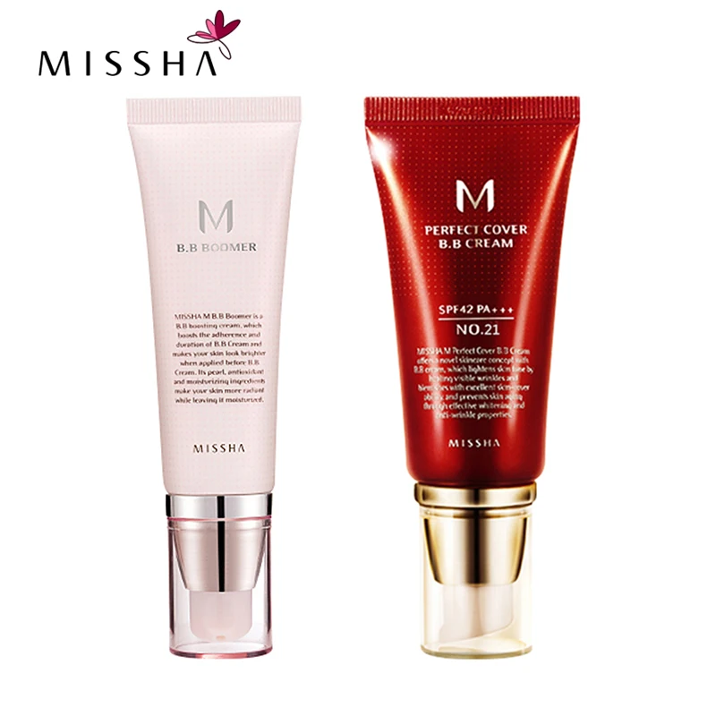 Meilleur Corée Cosmétiques MISSHA M Couverture Parfaite BB Crème 50ml SPF42 PA + + + (NO 21 Beige Clair) Fondation Maquillage & BB Boomer 40ml | AliExpress